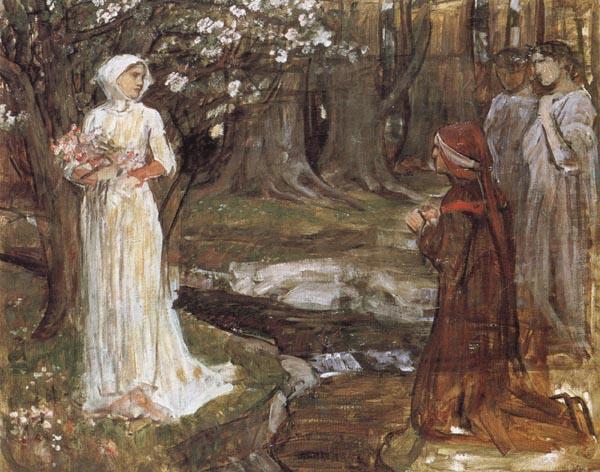 John William Waterhouse Dante and Beatrice
